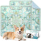 Washable Pee Pads for Dogs, 2 Pack Reusable Puppy Training Pads 31.5"x31.5"