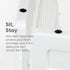 IRIS USA Dog Playpen, 4-Panel 24" Pet Playpen with Door, Indoor/Outdoor Customizable White