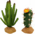 JIHAQUA (Set 2) Reptile Plants Succulent, Artificial Desert Rain Forests Plants for Lizard Bearded Dragon Chameleon