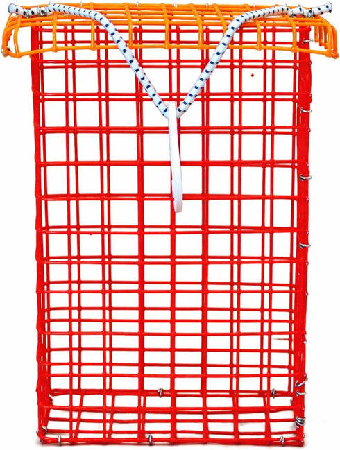 12 7 4 Frozen Heavy-Duty Fishing Chum Box x x PVC Coated Wire Chum Cage Fits Standard Chum Blocks