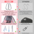 BEAUTYZOO Dog Grooming Hammock for Small Dogs & Cats, Nail Trimming Sling with Neck Support & Strap Restraint, Pink S
