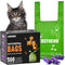 Cat Litter Waste Bags Biodegradable (500 ct., Green) Bulk Dog Poop Bags