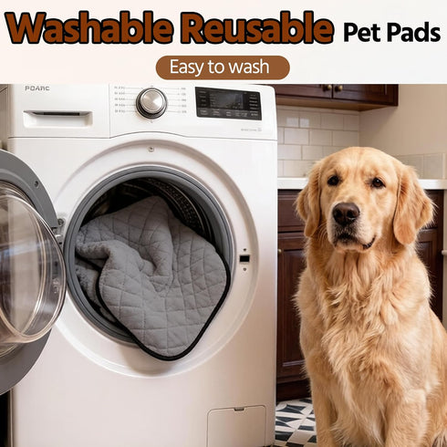 Soutng Holden (72x72(1 Pack)) Washable Pee Pads for Dogs,Waterproof Dog Training Pads,Playpen Mat,Non-Slip Potty