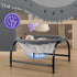 Cat Bed Dog Bed Pet Hammock - Detachable, Breathable, Easy Assembly Indoor Outdoor Supplies, 16.9 in x 16.9 in x 9.5 in
