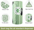 60 Count Poop Bags for Dogs, Dog Poop Bag Rolls and Small Trash Bags for Waste Cleanup, Extra Thick Doggie Bags