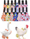 XGIDXFZ 6Pcs Chicken Diapers for Hens,Reusable Duckling Diapers Washable Waterproof Pet Diapers with