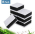 hygger 8 Pieces Replacement Filter Cartridges for HG-027 Hang On Aquarium Filter, 3/5 Gallon Fish Tank
