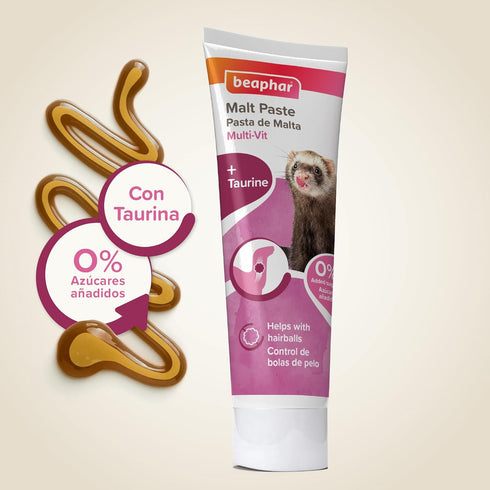 Beaphar Malt Paste Vitamin Supplement & Treat for Ferrets
