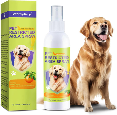 Cat Deterrent Spray for Peeing, Effective Dog Repellent for Indoor and Outdoor Use, Alcohol-Free