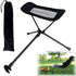 RAFZEG Universal Camping Chair Foot Rest, Folding Attachable Footrest Leg Rest Outdoor Folding
