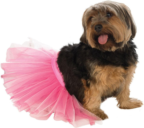 Rubie's Pet Costume Tutu in Pink, Medium/Large