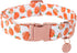 Cute Pumpkin Cotton Halloween Dog Collar with Metal Buckle, Gift for Small Medium Large Boys or Girls Dogs