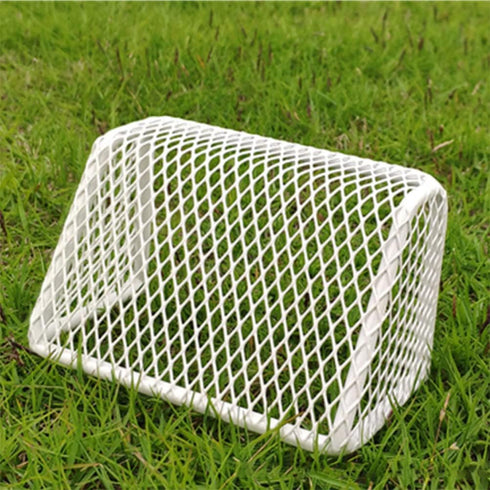 POPETPOP Fish Tank Decorations Mini Soccer Goal, Indoor Mini Net Football Frame Toy for Aquarium Decor