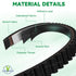 Panglong EZGO Timing Belt for Gas Golf Cart, 1991-Up EZGO Models with 295cc & 350cc Engine