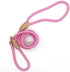 Coolrunner 5 FT Highly Reflective Nylon Dog Leash for Small and Medium Dogs (10-80 lb) - Adjustable Training Slip Lead
