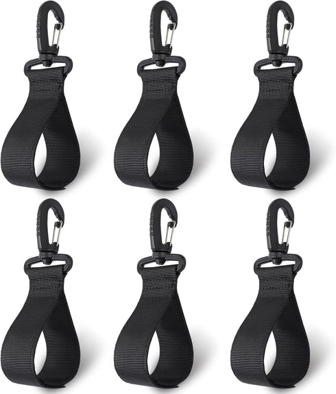 Upgraded Paddle Holder, Set of 6 Paddle Clips, Paddle Board Accessories, Inflatable Boat Paddle Storage