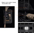 Tactical Molle Panel 8x12.5inch, Portable Gear Organizer with Handle for Backpack Storage Pouches