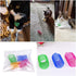 Andiker 24pcs Cat Spring Toy, Colorful Spiral Springs, Interactive Durable Plastic Toys for Indoor Cats