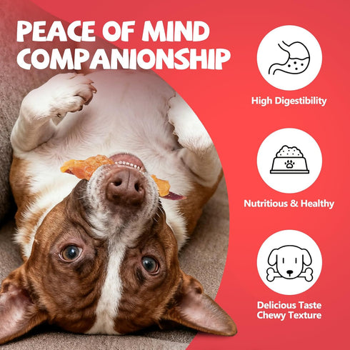 1% 14.11 Oz Dog Treats Chicken Wrapped Double Sweet Potato Containing Taurine High-protein Dog jerky Meat Dry Dental