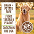 Merrick Fresh Kisses Natural Dental Chews - Infused with Coconut and Botanical Oils for Large Dogs (4 ct. Bag)
