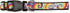 The Worthy Dog Kaleidoscope Stylish & Durable Dog Collars, Adjustable and Comfortable Nylon Pets Collar with Strong Quick Release Buckle - Medium, Multicolored