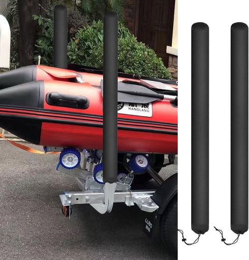 ZHAO 48 Inch Boat Trailer Guide Pole Cover and Pad - Heavy Duty Marine Trailer Guide Poles Cover for Jet Ski Boat