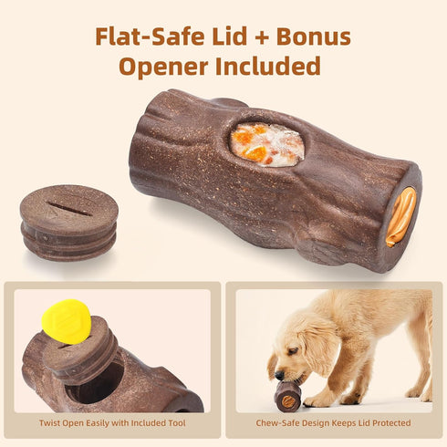 Frozen Dog Toys for Aggressive Chewers, Interactive Indestructible Dog Toys to Keep Them Busy, Durable Dog Treat Toy