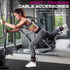 WALITO Gym Ankle Straps for Working Out, Glute Ankle Cuff Kickback Strap, Gym Cable Machine Accessories for Women Glute