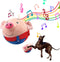 2024 New Update Cute Active Moving Pet Plush Toy - Interactive Squeaky Rolling Talking Ball Toy for Dogs & Cats