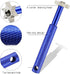 VIPMOON Golf Club Groove Sharpener Tool, Brush & Cleaner with Retractable Carabiner, for Wedge & Irons, U & V-Grooves