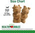 Nylabone Healthy Edibles Natural Puppy Chews, Long Lasting Treats for Puppies, Lamb & Apple Flavor, 4 Count
