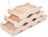 Niteangel Hamster Climbing Toy - Wooden Ladder Bridge for Hamsters, Gerbils, Mice, and Small Animals (Small - 6.3'' L)