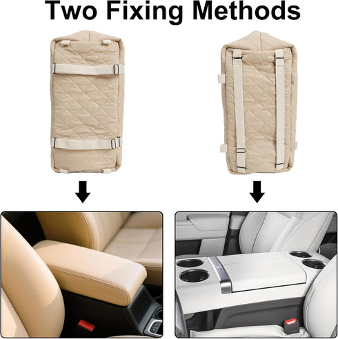 Generic 12 lbs Small Dogs Under Adjustable Portable Center Console Car Seat, Built-in Bubble wrap, Fits Most Cars