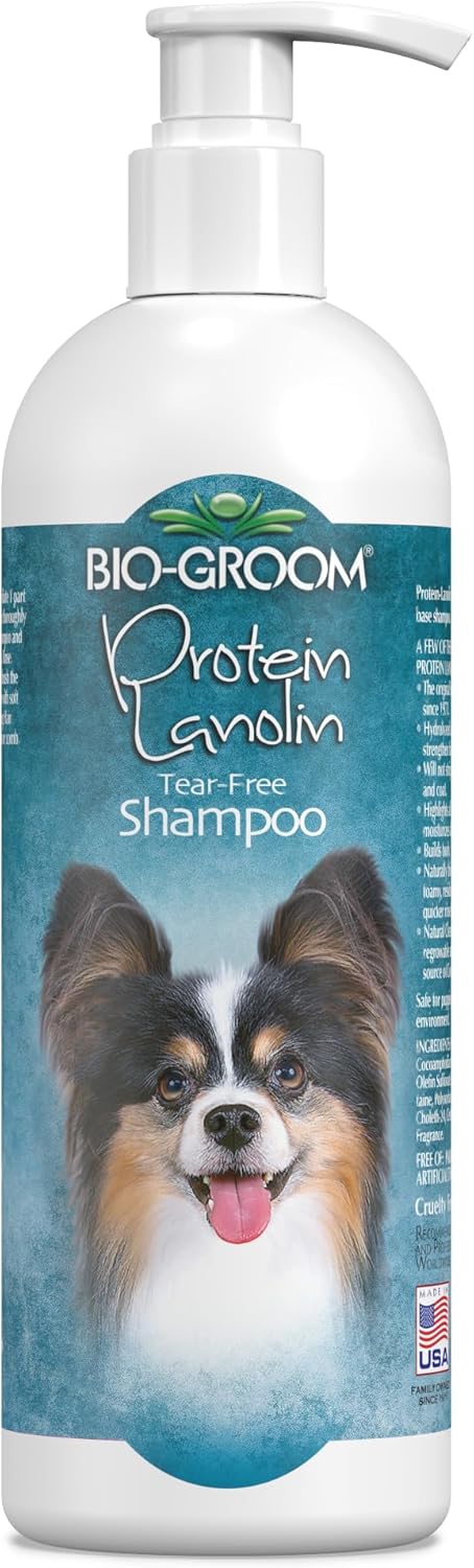 Bio-Groom Protein Lanolin Dog Shampoo - Tear-Free Pet Shampoo, Dog Bathing Supplies,