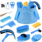 Horse Grooming Kit, 13-Piece Horse Brush Set with Organizer Bag Complete Care,
