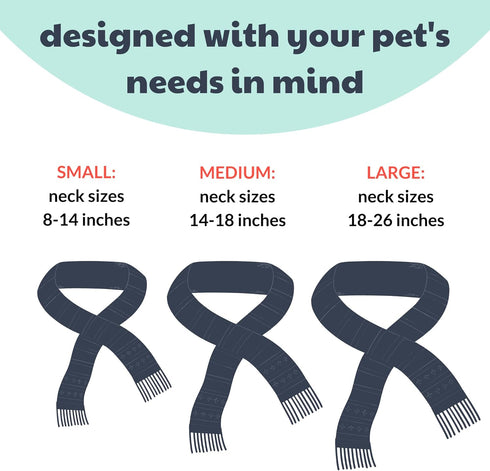 Huxley & Kent Pet Scarf - Buffalo Check (Large) - Festive Holiday Accessory for Dogs/Cats