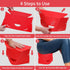 Luoweistar plastic Folding Stool Foldable Portable Stool fishing Lightweight Collapsable Folding Chair Footrest