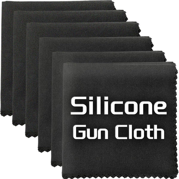 Miaozhun Silicone Gun Cleaning Cloth, 12"x12" Microfiber Lint Free Silicone Gun Cleaning Rags,