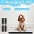 4 33 23 Inch FoldTier Dog Pee Pad Holder with Fixing Clips x Extra Large Foldable Potty Pads Puppy Pad Holder Tray