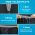 4 Pack 50 Bencailor Cooling Hoodie Towels Cooling Towels for Neck and Face Head Wrap UPF UV Protection for Sport