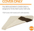 K&H Pet Products Fleece Replacement Cover for Lectro-Soft Outdoor Heated Pad, Medium 19 x 24 Inches