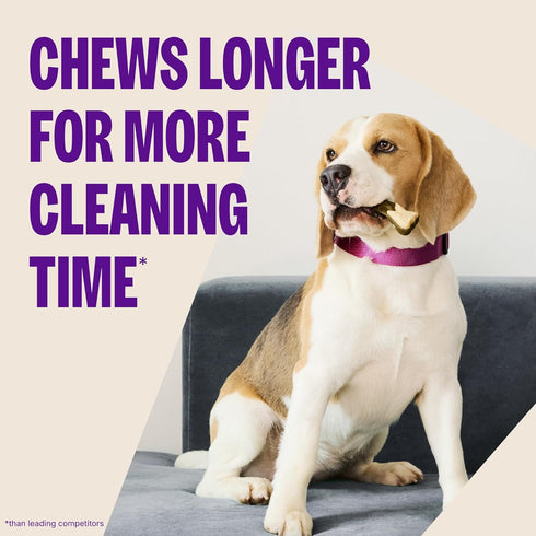 14.81 oz 28 Count Wellness WHIMZEES Veggie Sausage Dog Dental Treat, Chews, Freshens Breath, Small Size, Bag