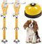 JIMEJV 3 Pack Dog Doorbells, Pet Training Bells for Go Outside Potty Training