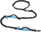 Mile High Life Retractable Hands Free Dog 7FT Leash, Adjustable Waist Running Leash for Small Medium Large Dogs (Blue)