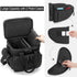Tactical Gun Range Bag with 3 Pistol Capacity and TSA Lock, Duffle Bag with 2 Small Cases and Magazine Slots