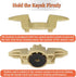 Kayak Anchor Cleat for Track Mount, Standard Kayak Cleat for Rail Mount Accessories