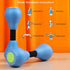 VIDELLY 2-Piece Aquatic Exercise Foam Dumbbell Set - Pool Fitness Water Aerobic Equipment