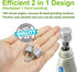 Jumbo Diamond Dremel Dog Nail Grinder Attachment, Faster Dremel Diamond Bit for Dog Nails, 1/8'' for Home Nail Care
