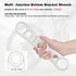 Multi-function Bottom Bracket Wrench, Suitable for BB Wrench in 39 40.5 44mm Outer Diameter, 16 Notch