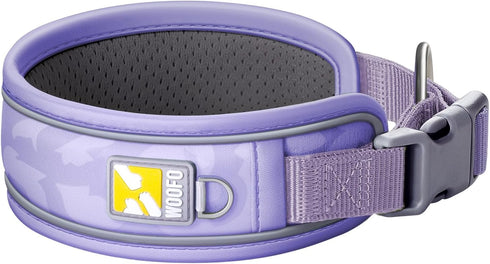 Premium Dog Collar, Super Adjustable for All Breeds, Quick Release Buckle, Extra Soft Padding & Reflective Trim (Large,